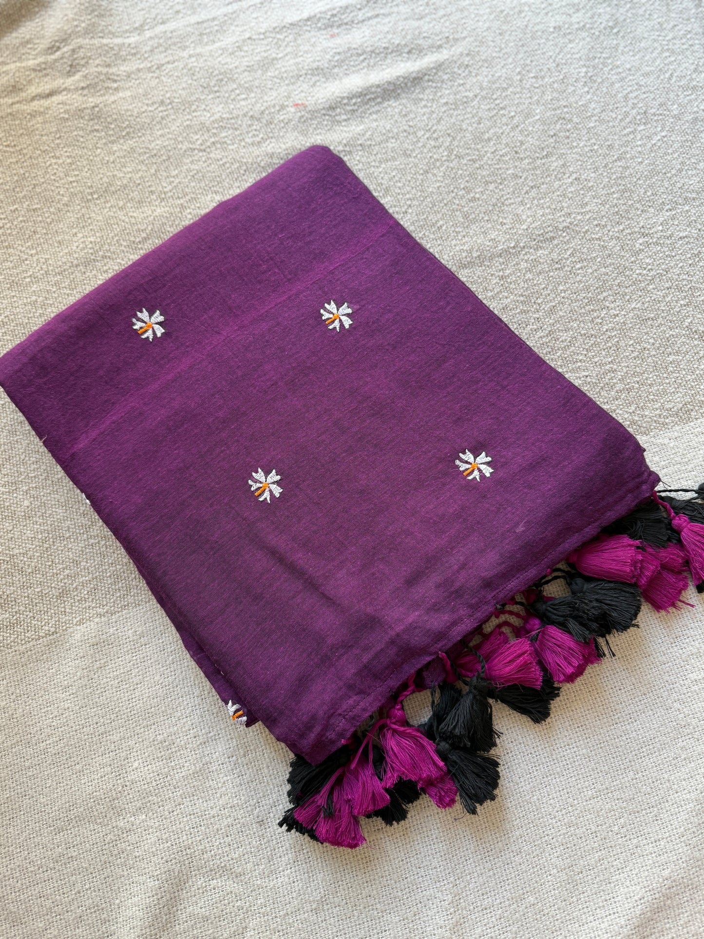 Parijaat Mul Cotton Saree