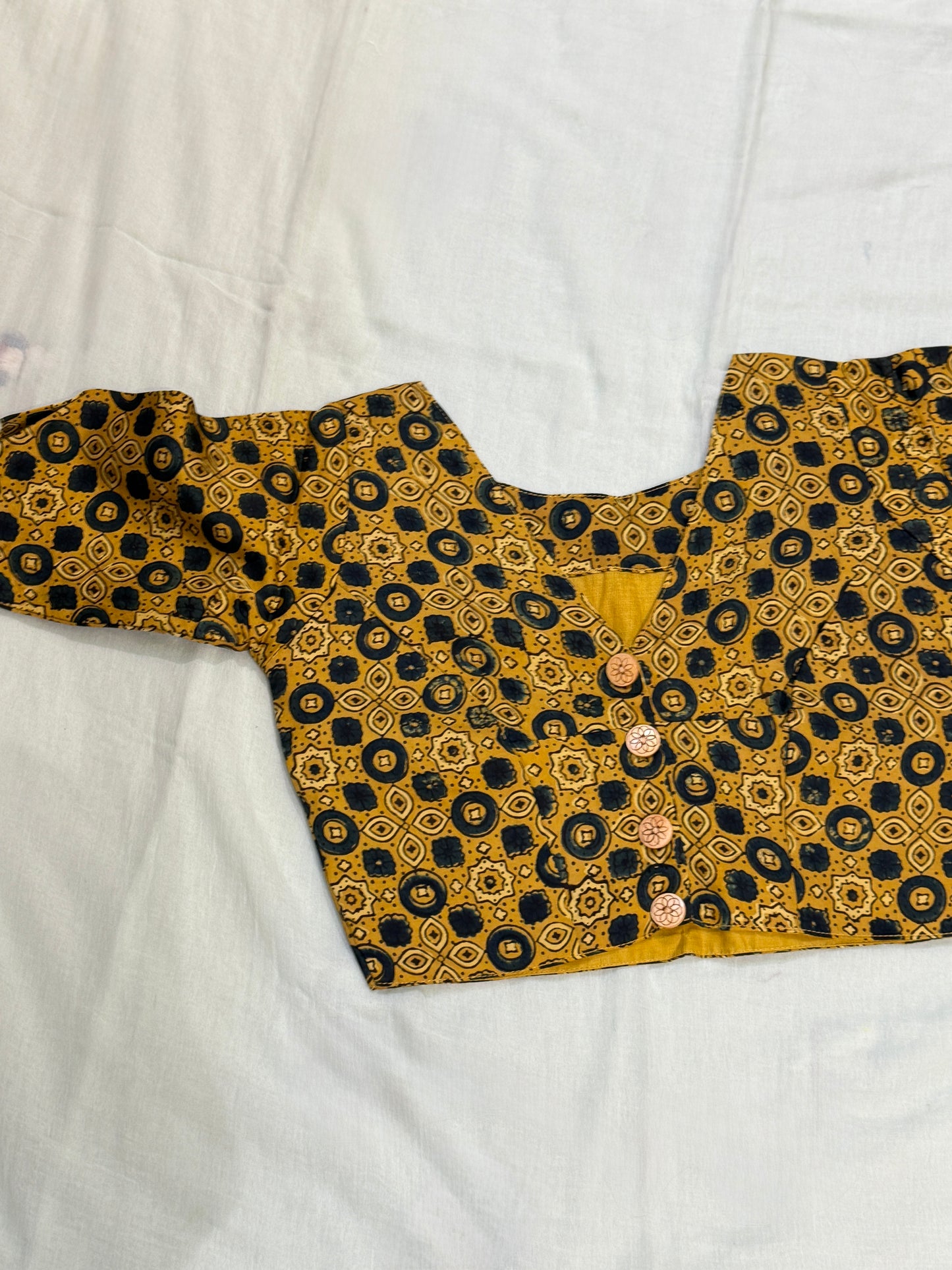 Ajrakh Printed Modal Blouse