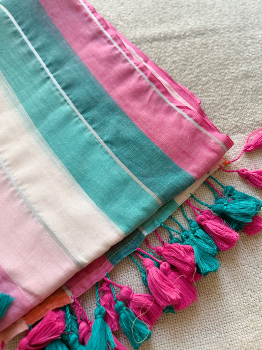 Cassata Mul Cotton Saree