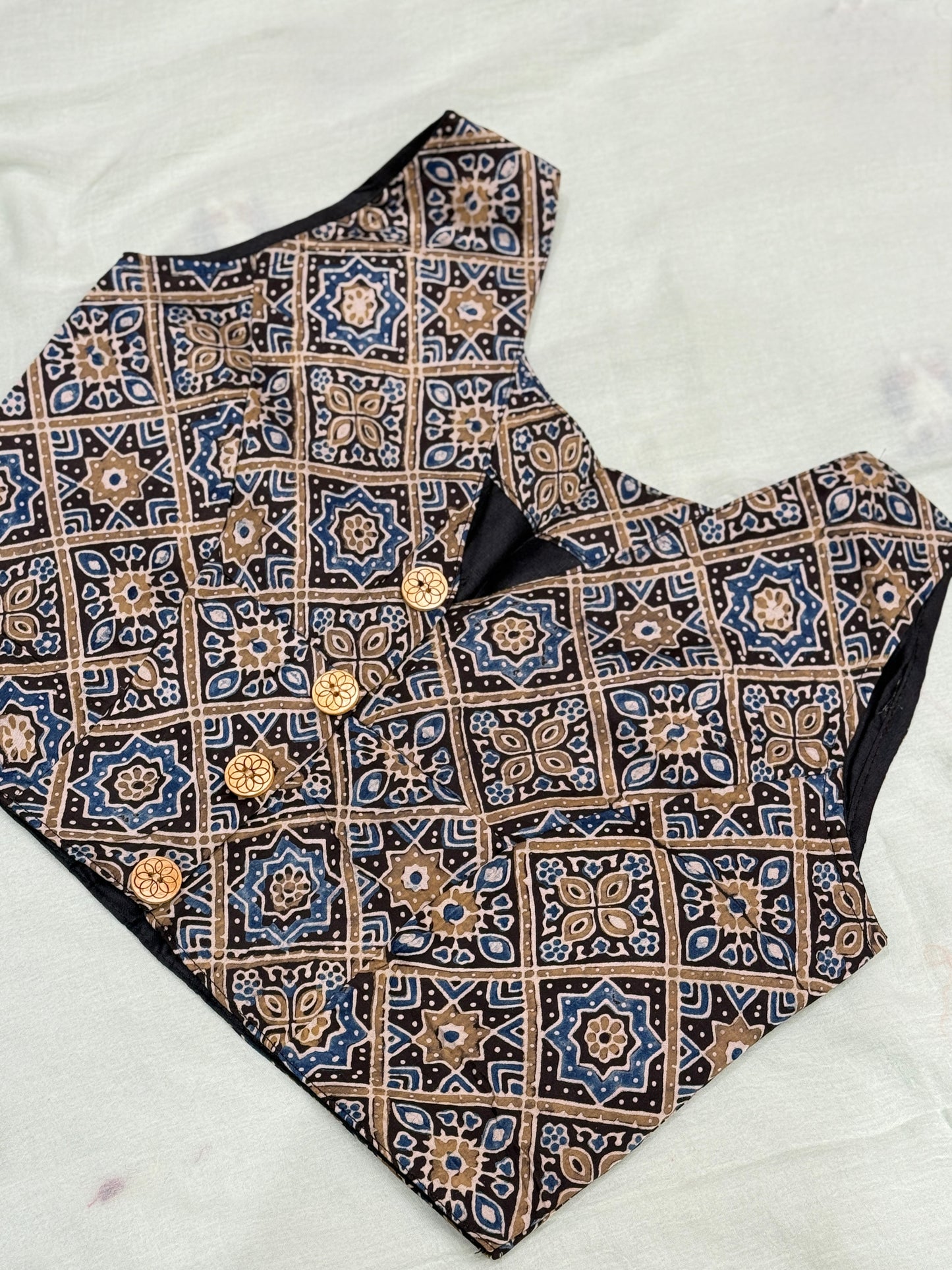 Ajrakh Printed Modal Blouse