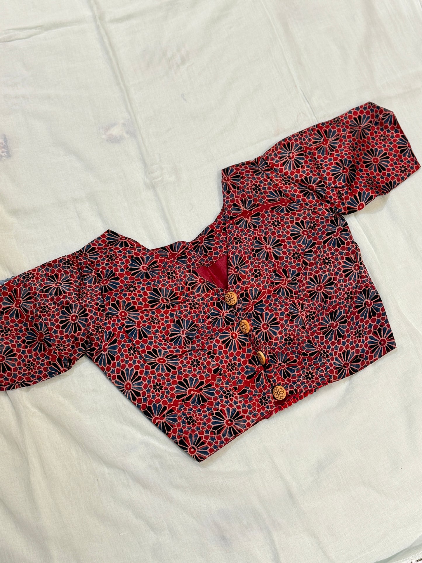 Ajrakh Printed Modal Blouse
