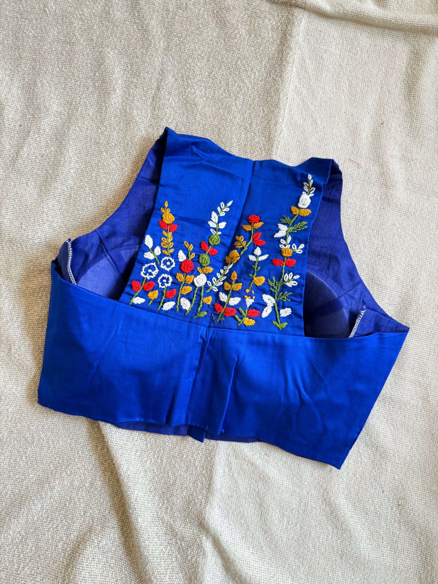 Halterneck Blue blouse