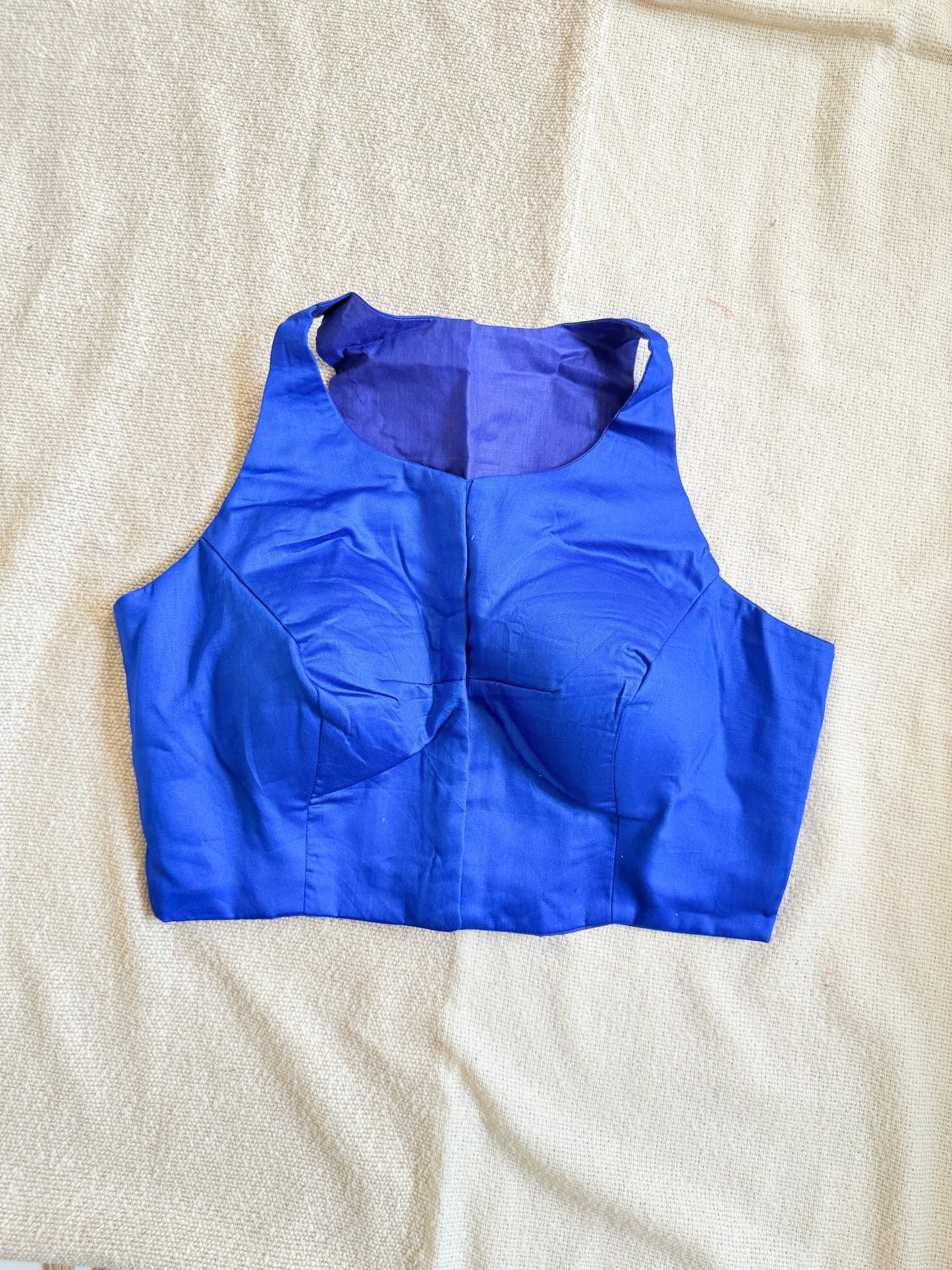 Halterneck Blue blouse