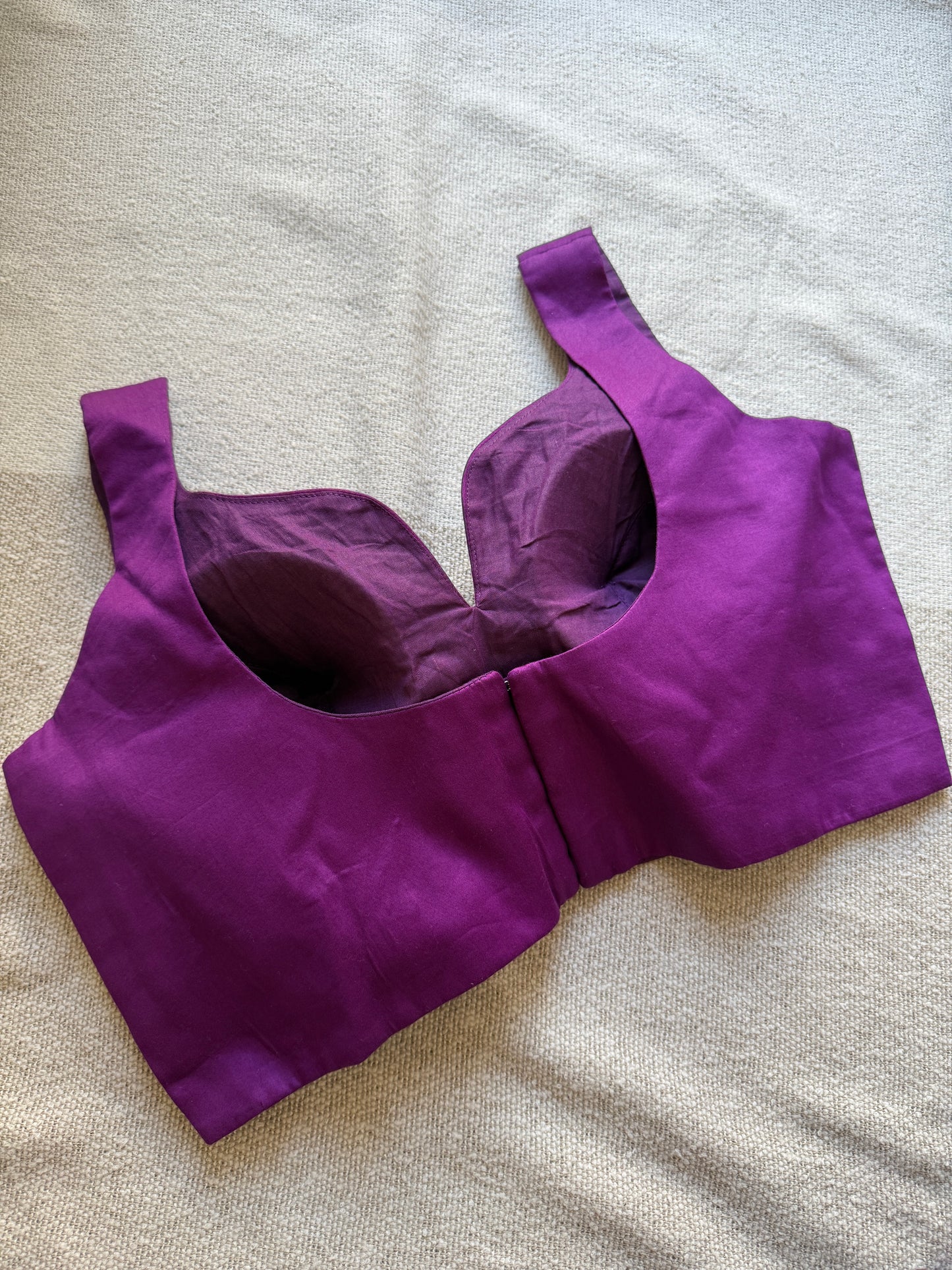 Purple Sweetheart Blouse