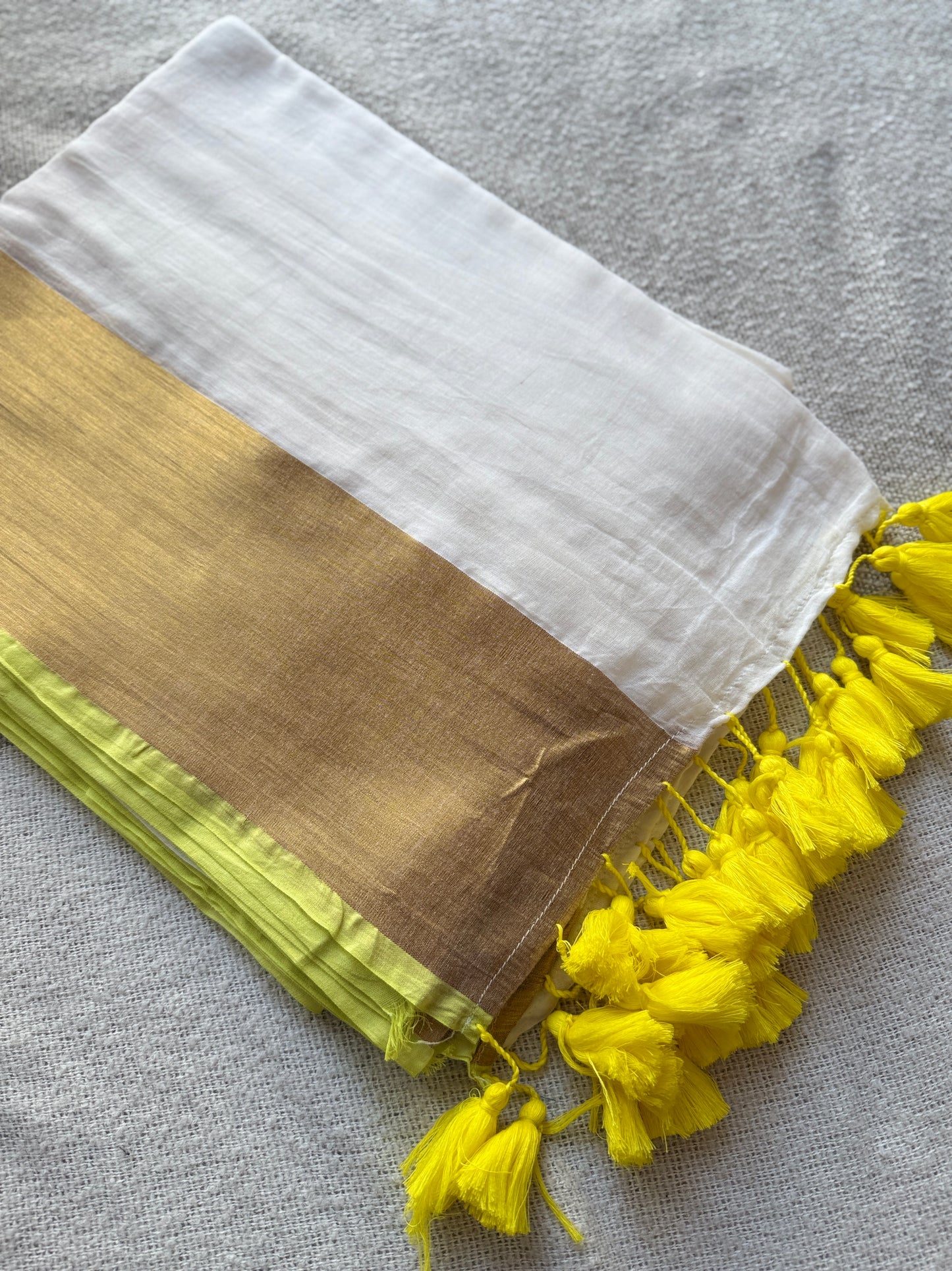 Zari Mul Cotton Saree