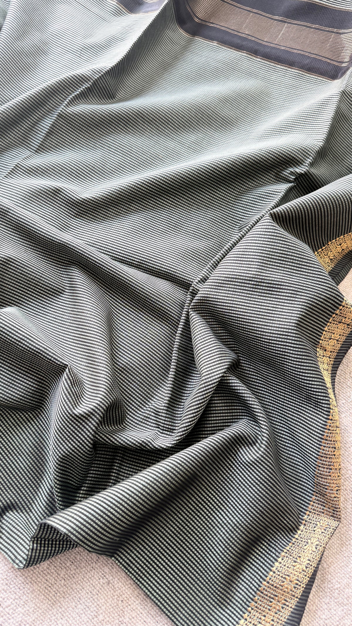 Garbh-Reshmi Maheshwari Saree