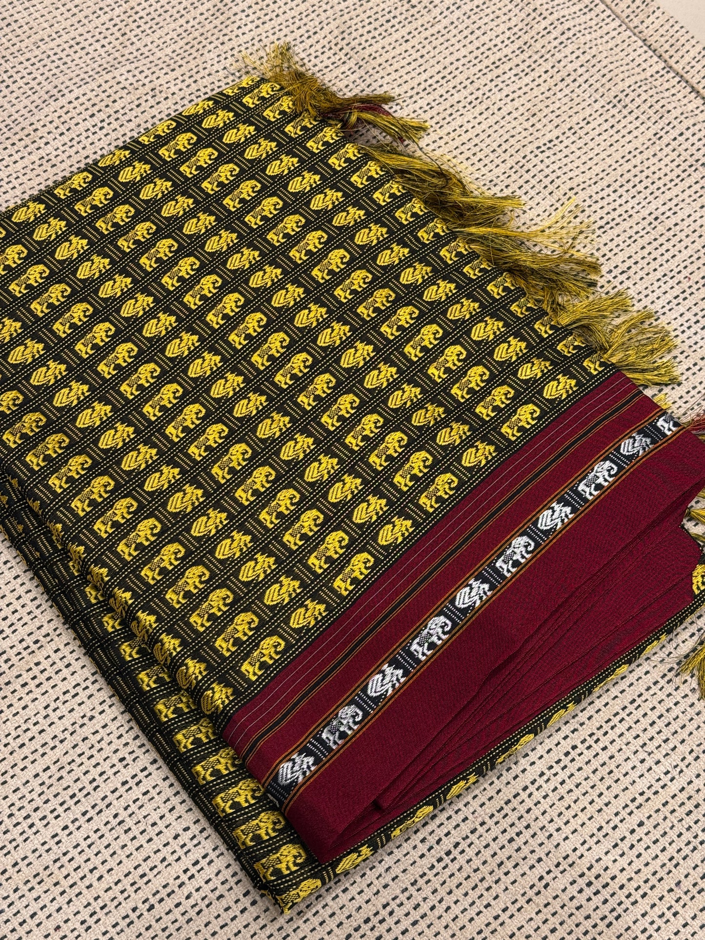 HaatiMor Khunn Saree