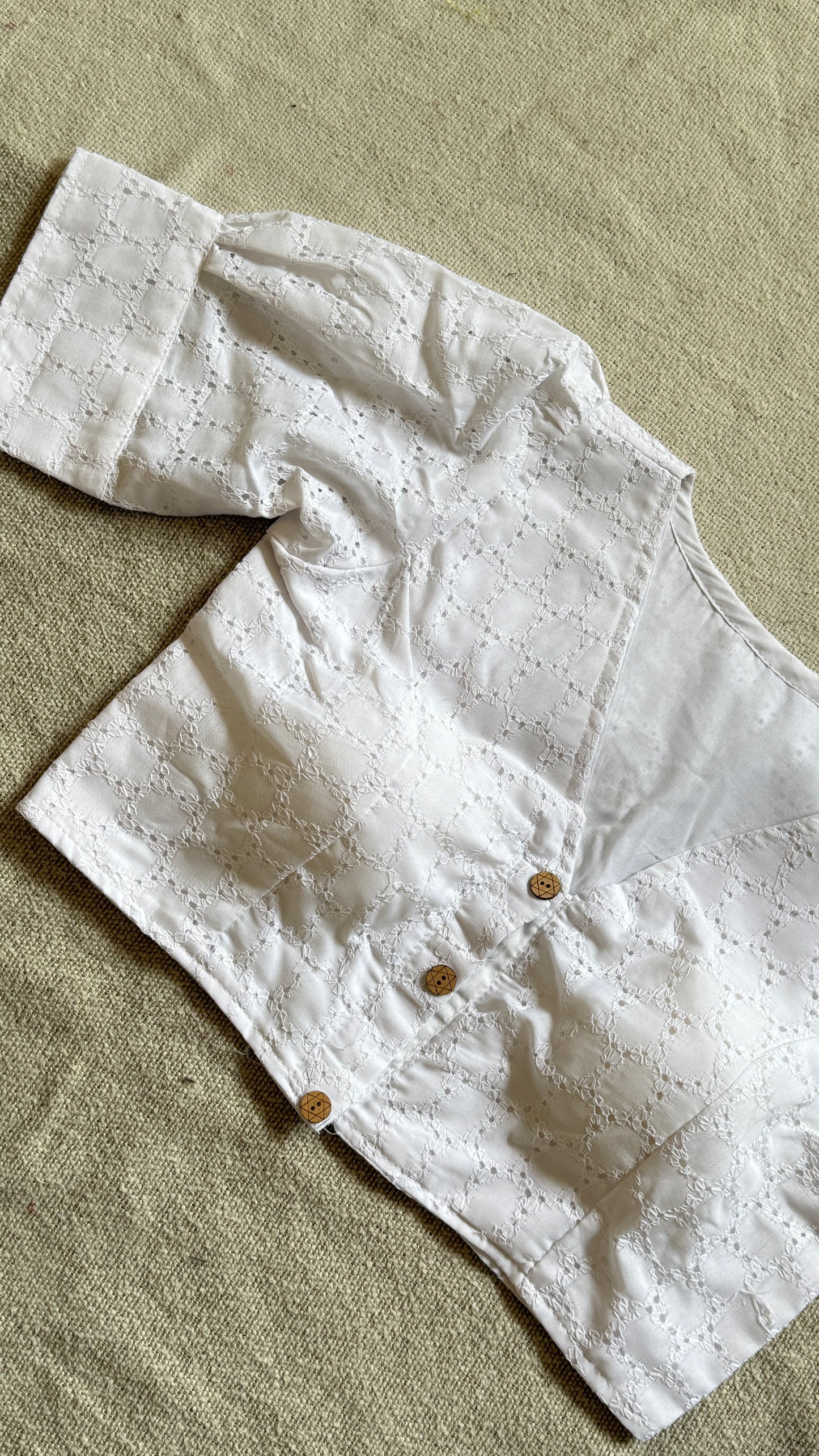 Hakoba (White) Crop Top /Blouse 🌸