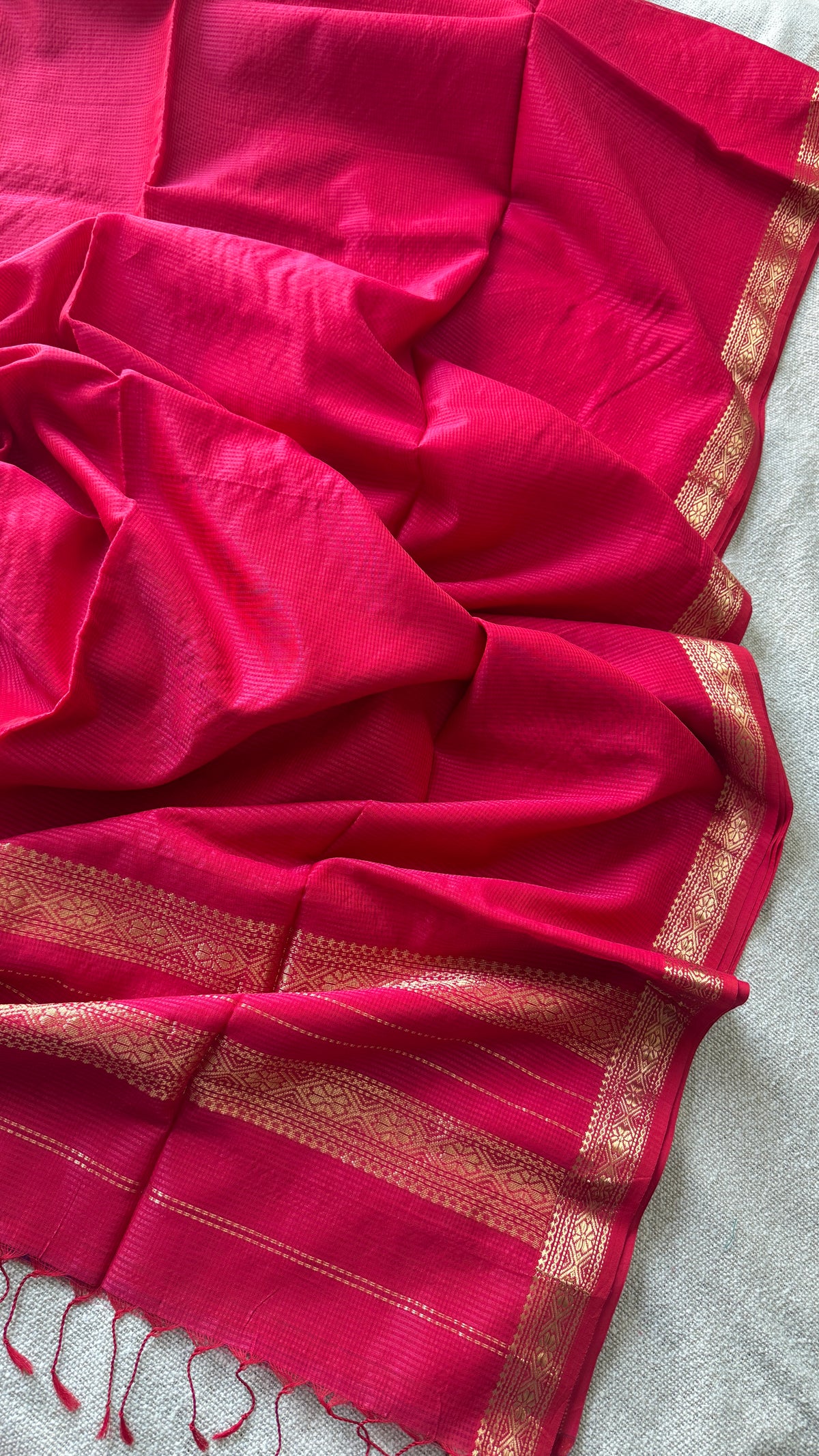 Garbh-Reshmi Maheshwari Rani Pink 🌸