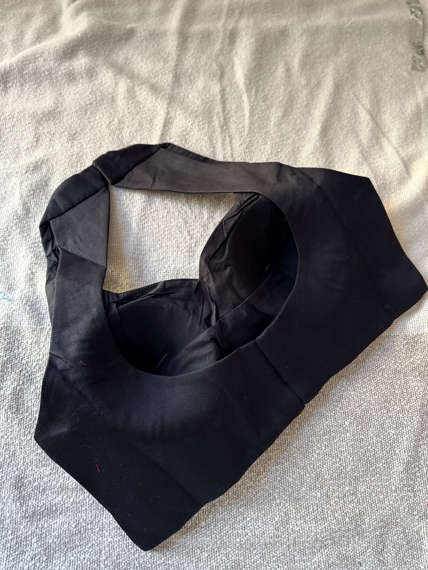 Black Halter Neck Blouse