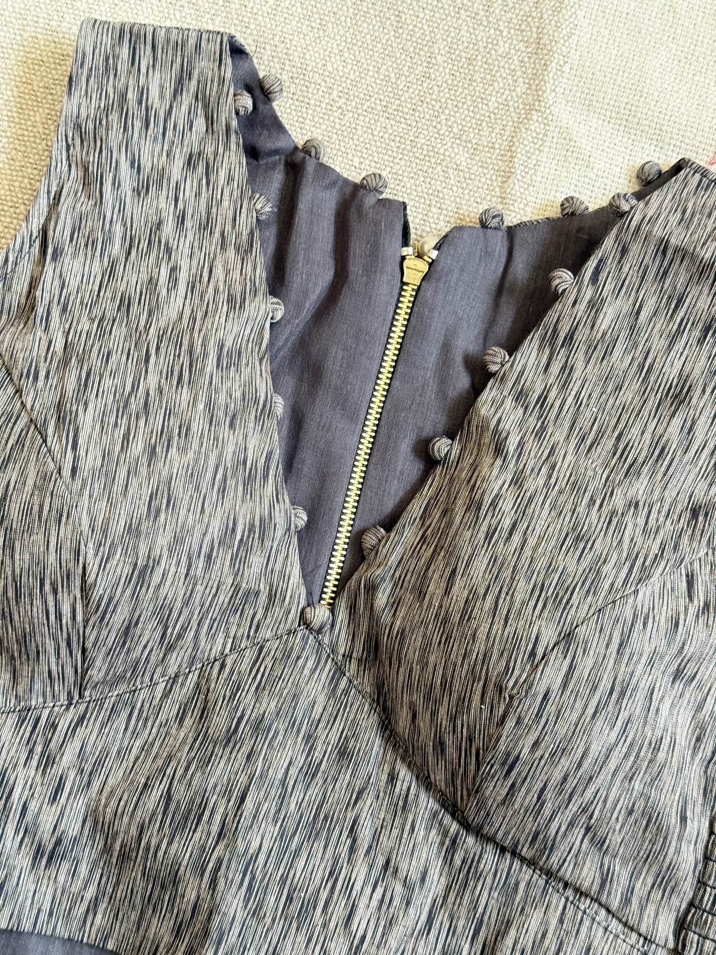 Side Stretch V Neck Blouse