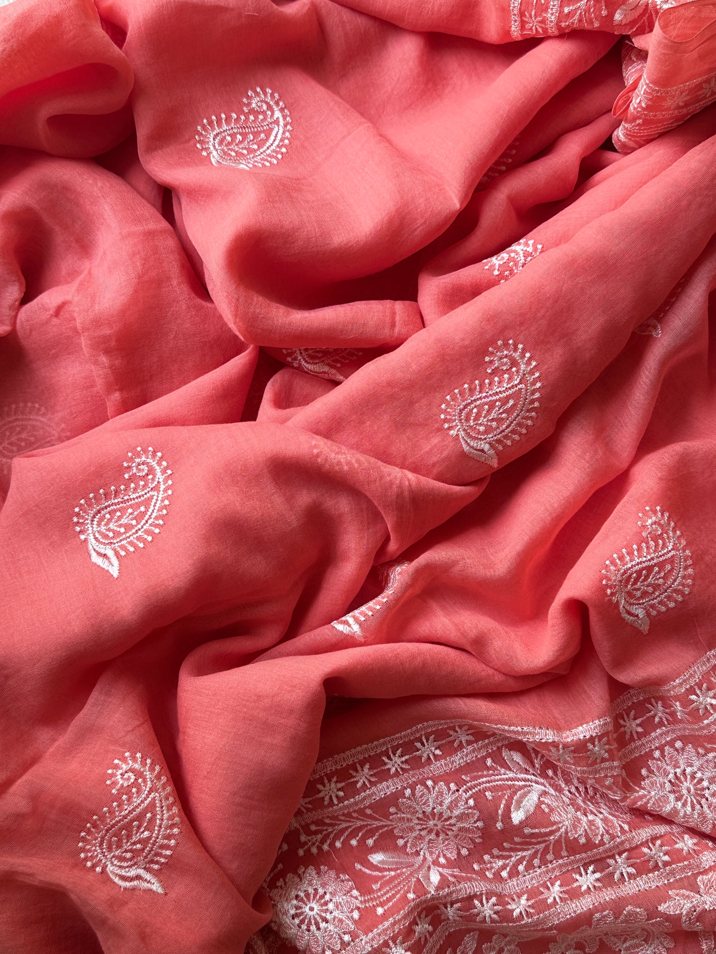 Nazaakat ( Peach Orange )