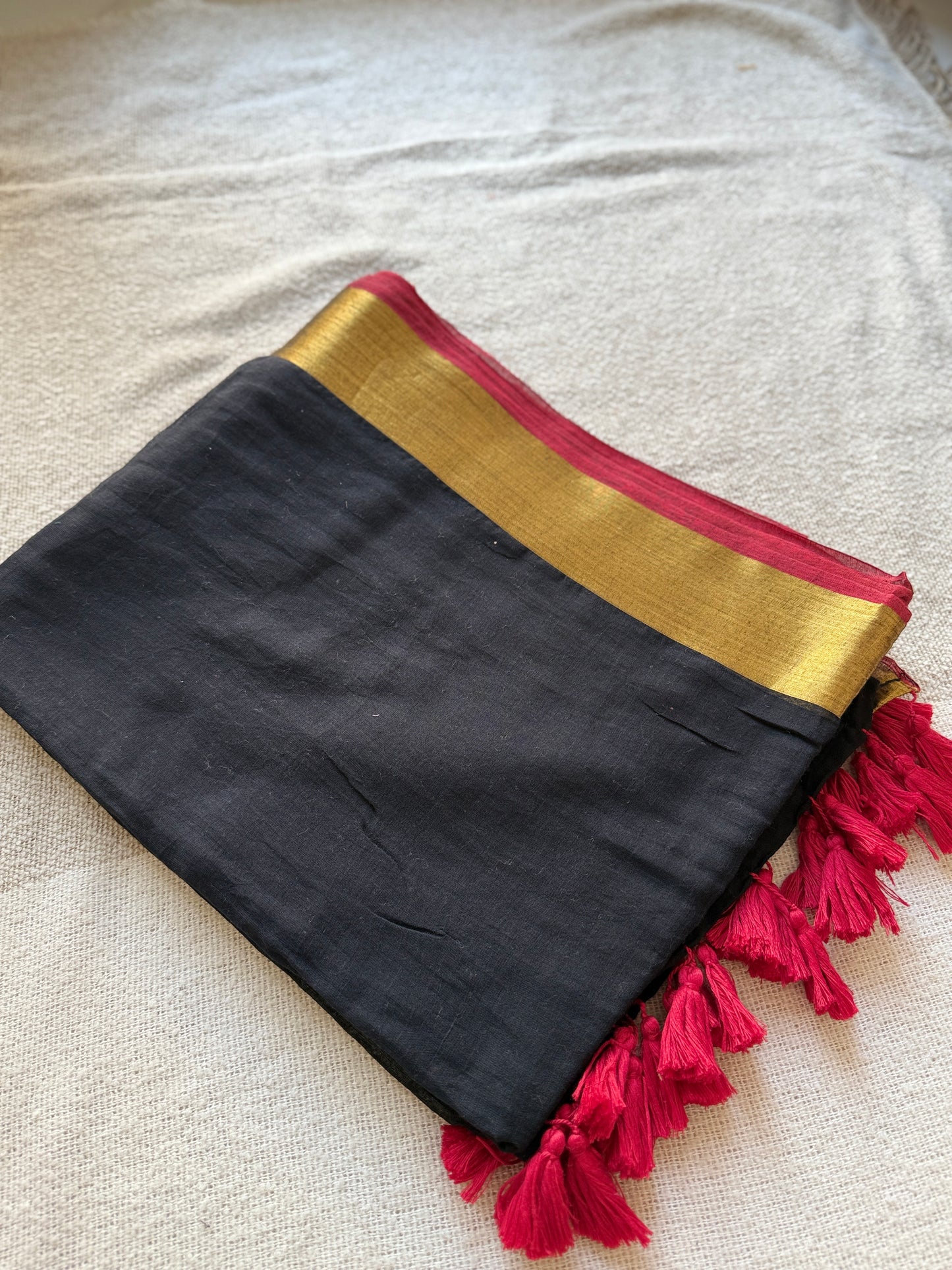 Zari Mul Cotton Saree