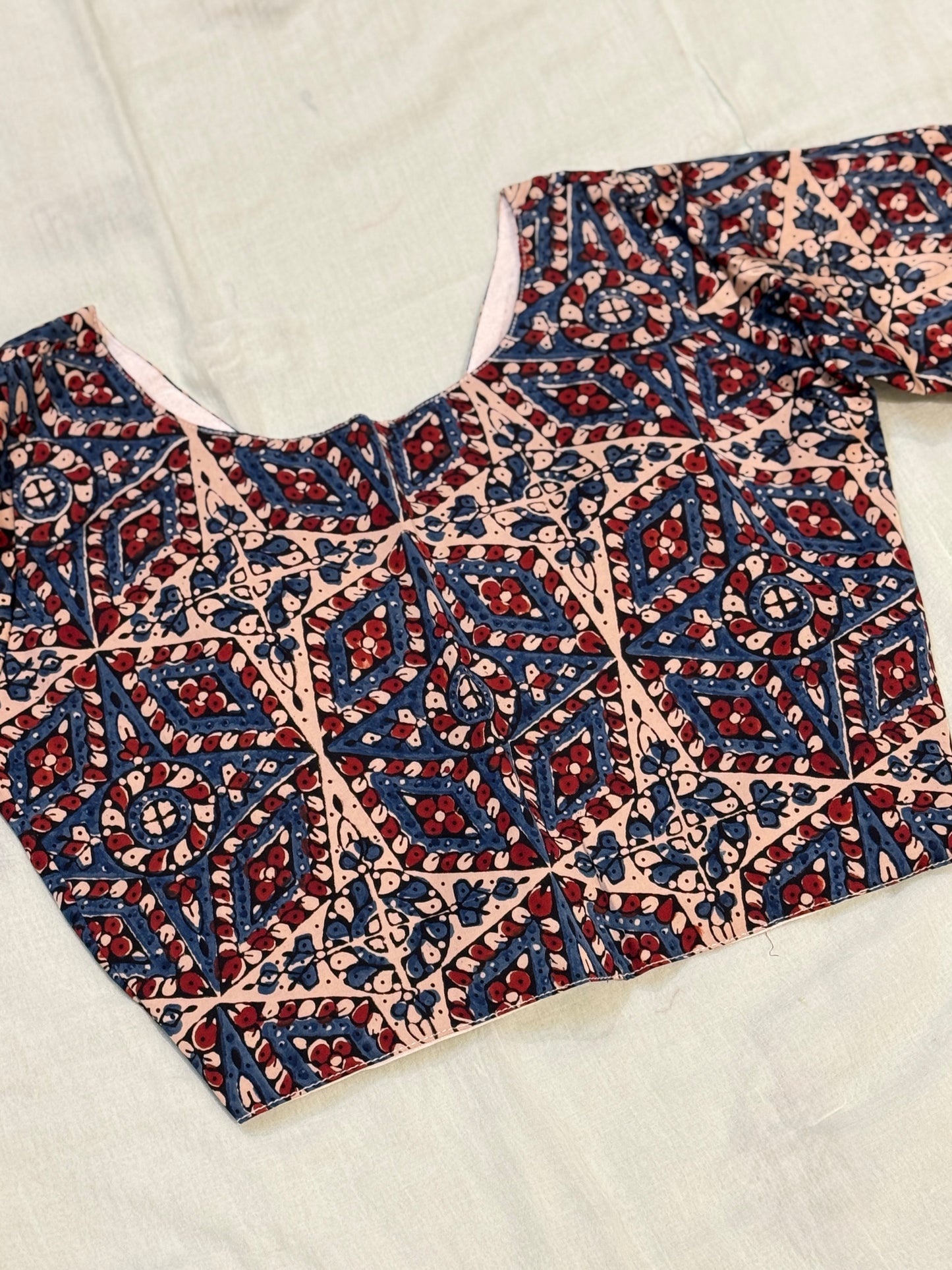 Ajrakh Printed Modal Blouse