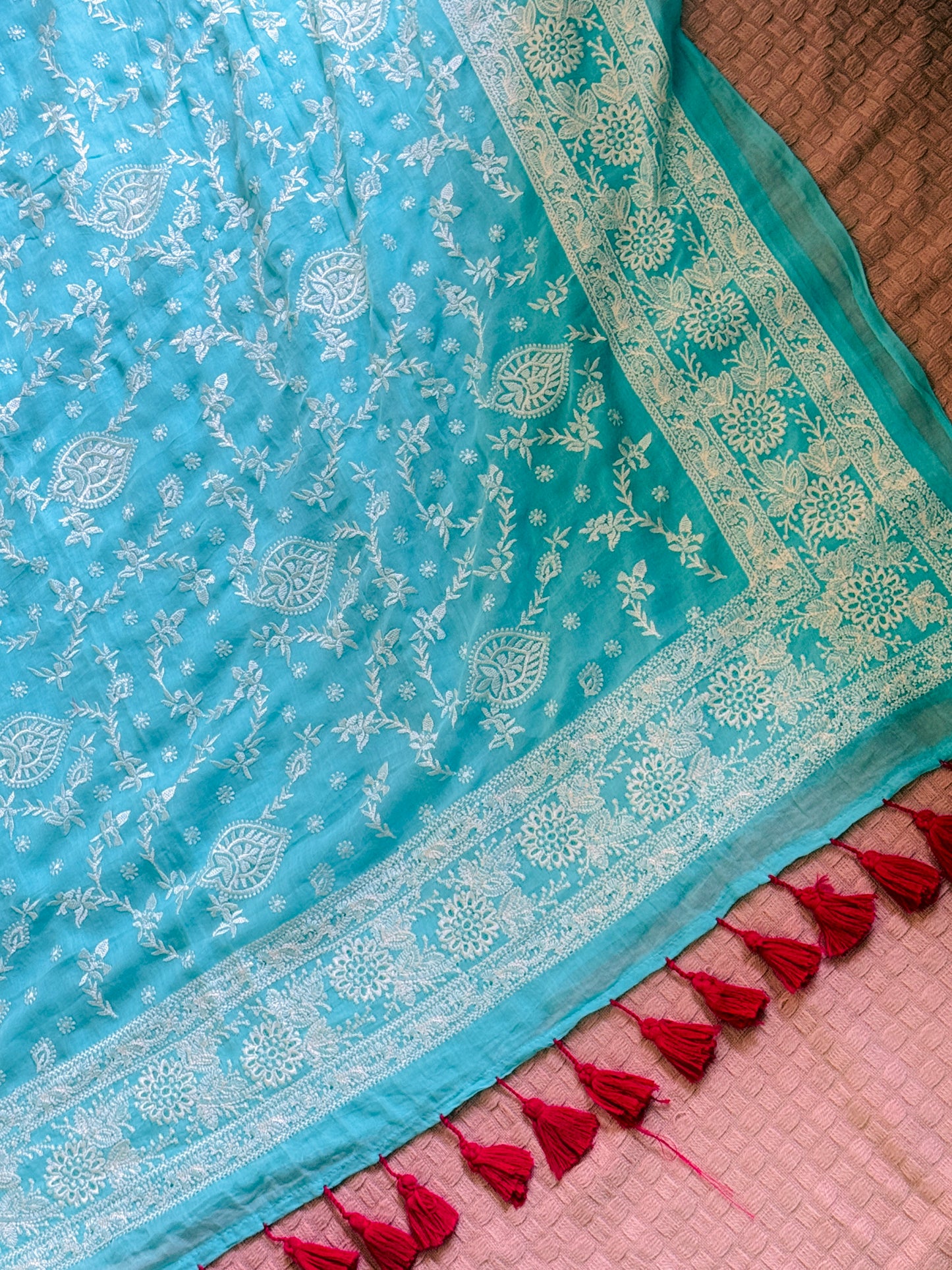 Nazaakat (Nakshi) 🌸 Sky Blue