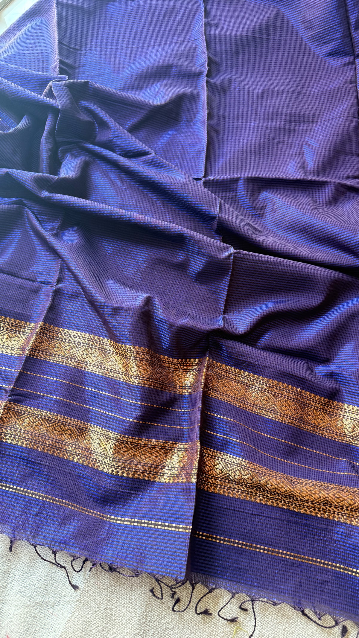 Garbh-Reshmi Maheshwari (Blue/Purple)