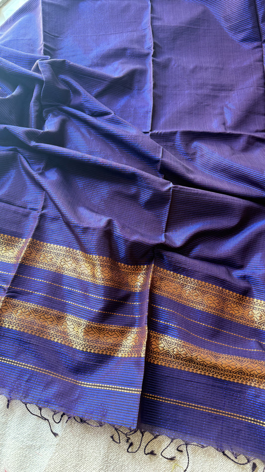 Garbh-Reshmi Maheshwari (Blue/Purple)
