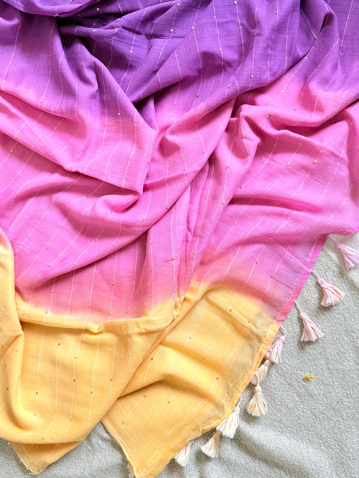 Tie-Dye (Purple-Pink-Yellow )
