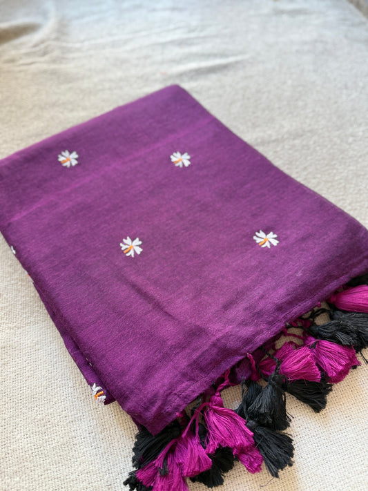 Parijaat Mul Cotton Saree