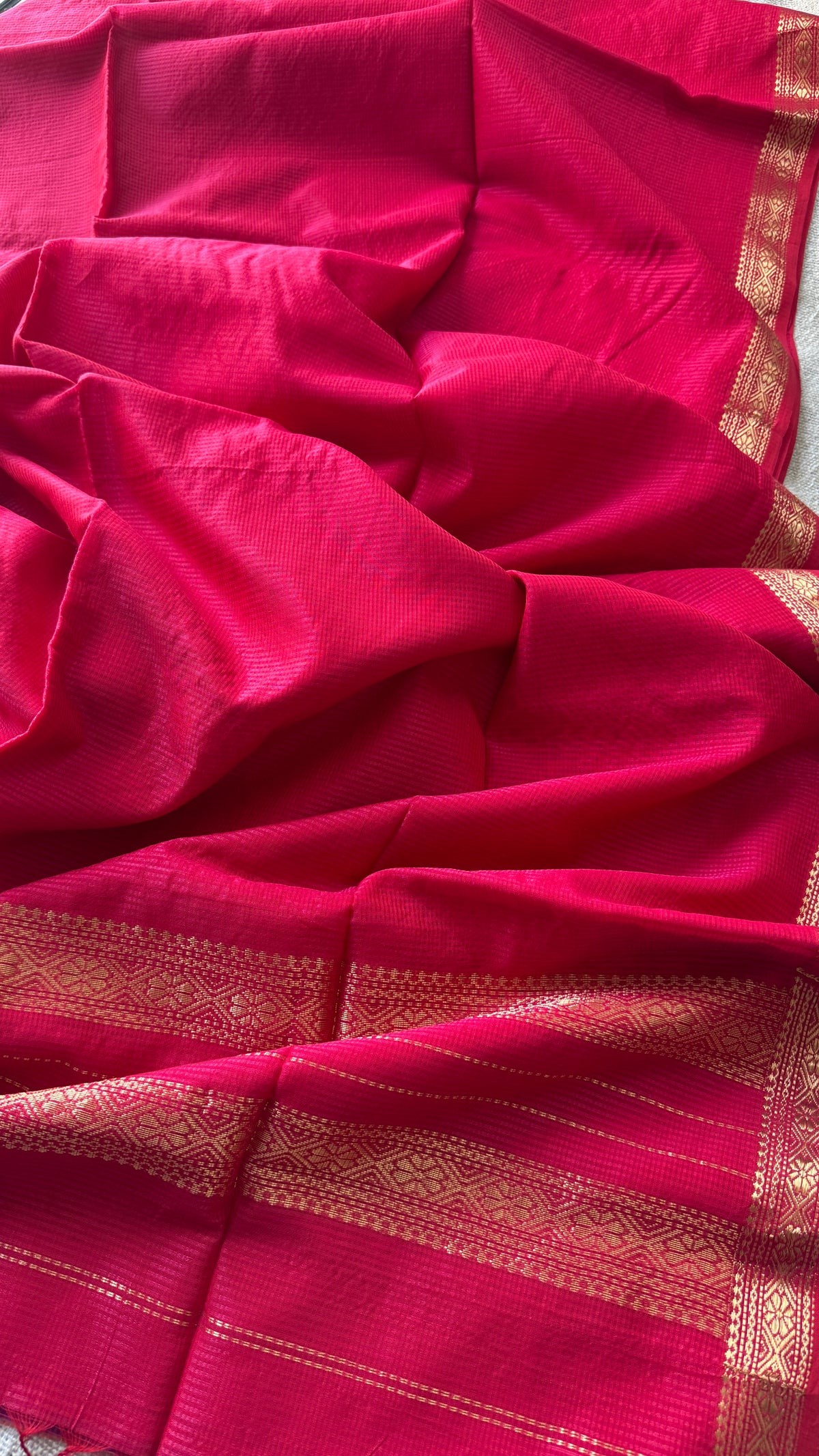 Garbh-Reshmi Maheshwari Rani Pink 🌸