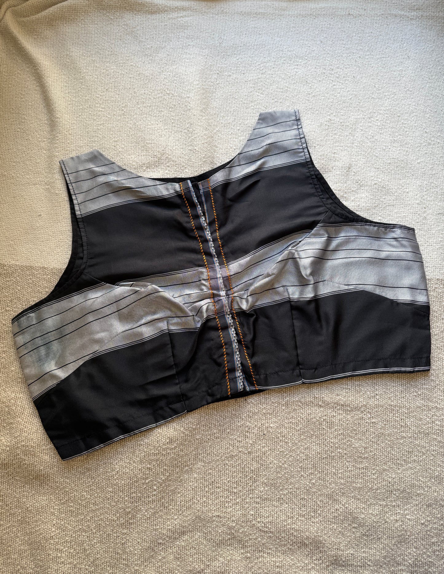 Tope Pallu Black Blouse