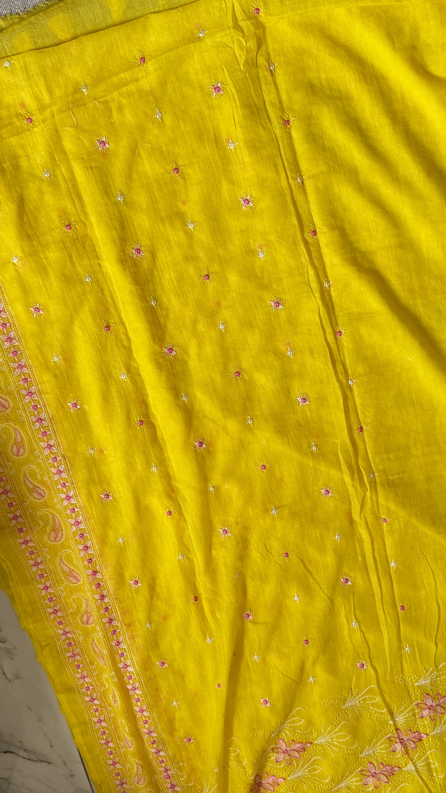 Nakshi (Nazaakat) 🌸 Yellow