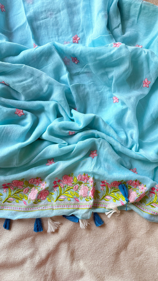 Gulab Sky blue