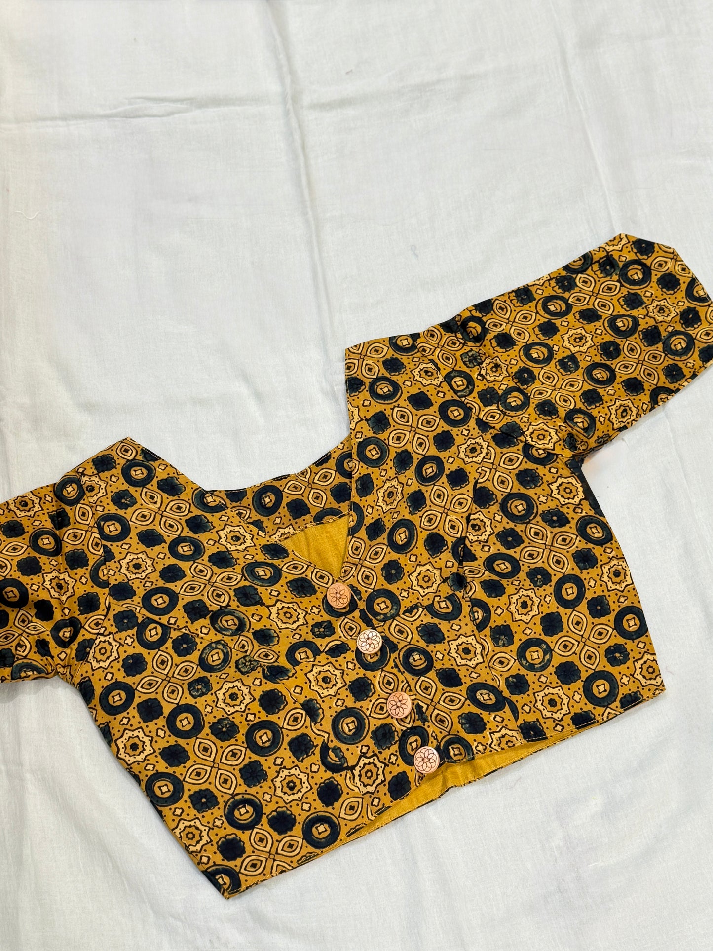 Ajrakh Printed Modal Blouse