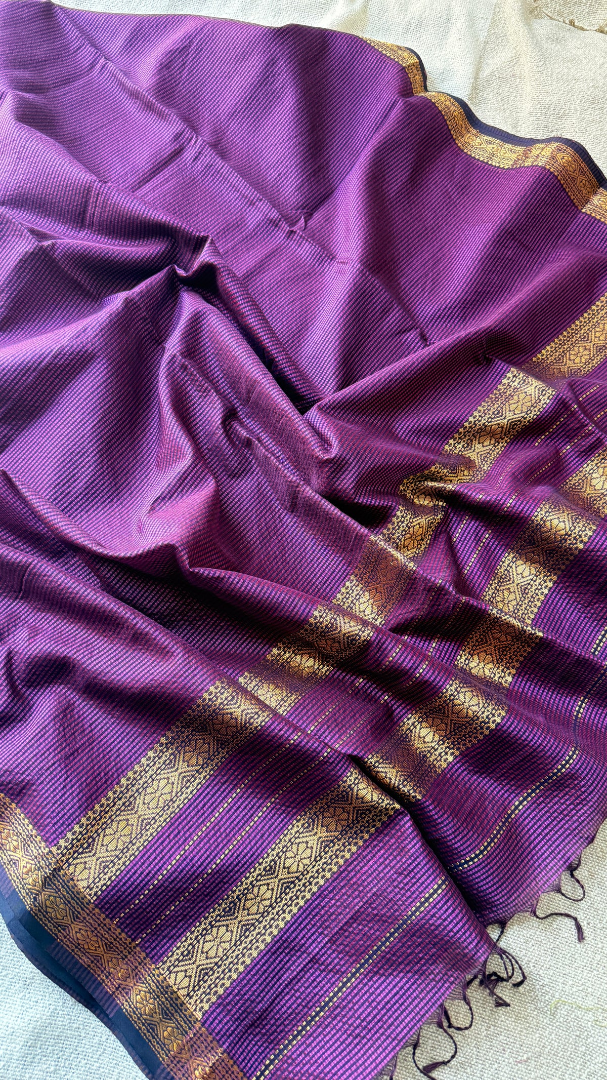 Garbh-Reshmi Maheshwari Purple 🌸
