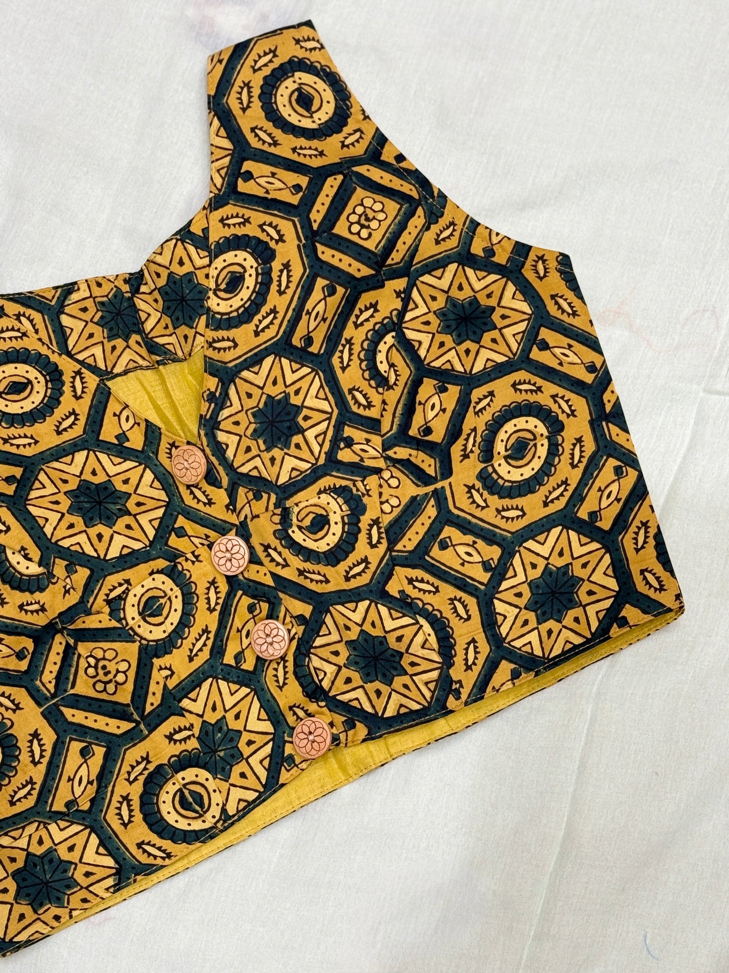 Ajrakh Printed Modal Blouse