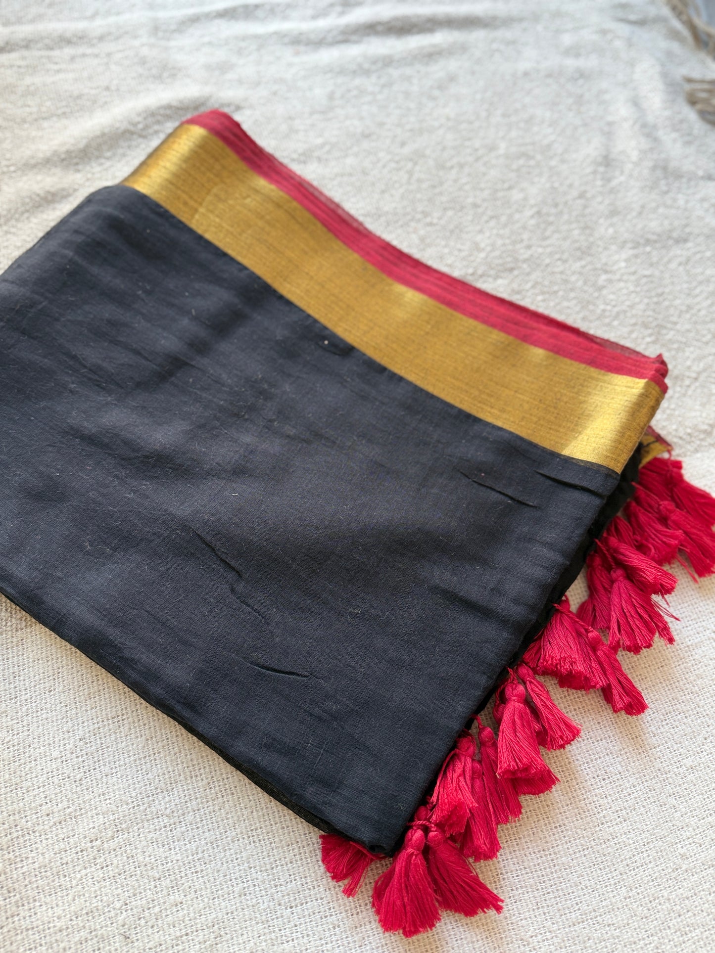 Zari Mul Cotton Saree