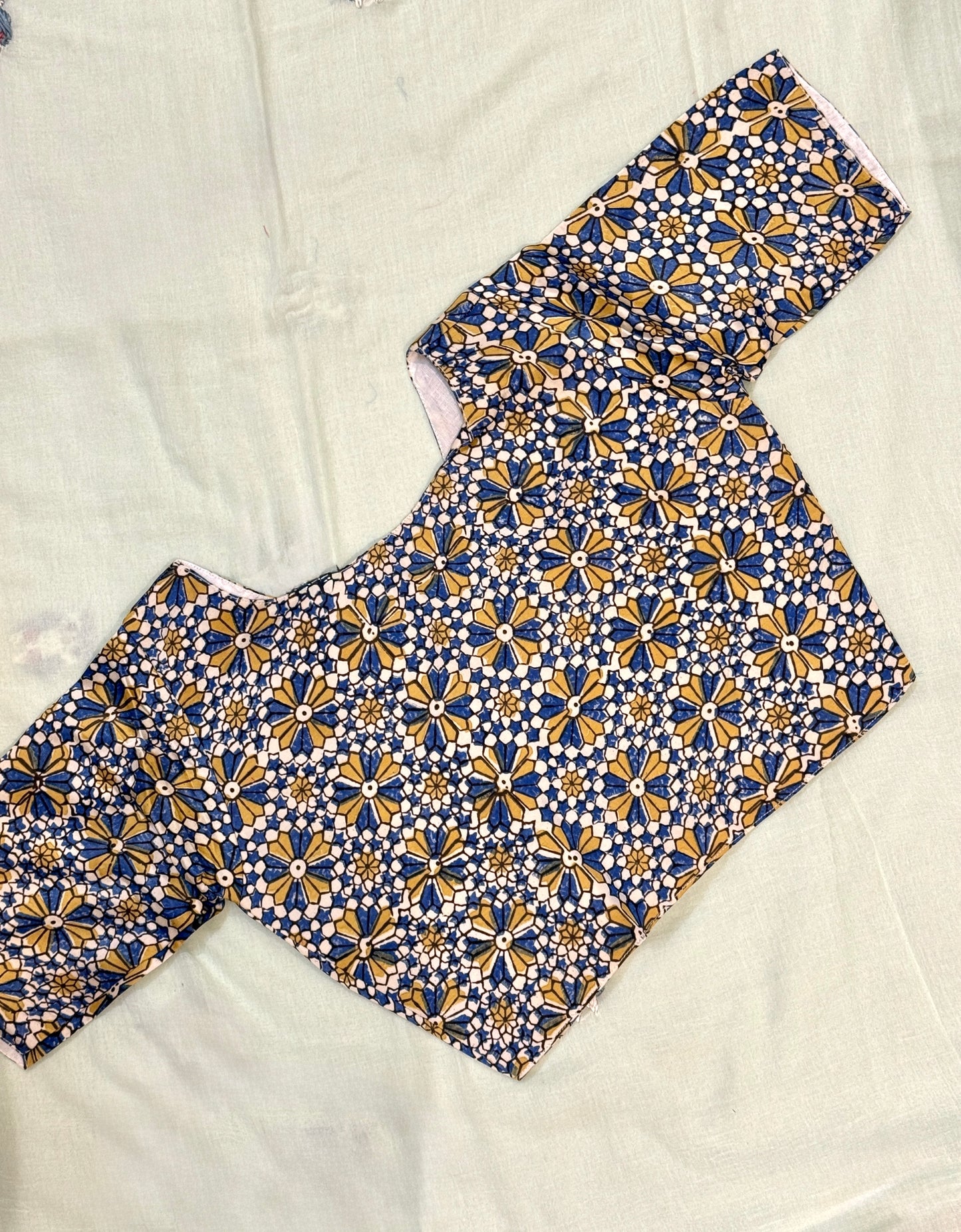 Ajrakn Printed Modal Blouse