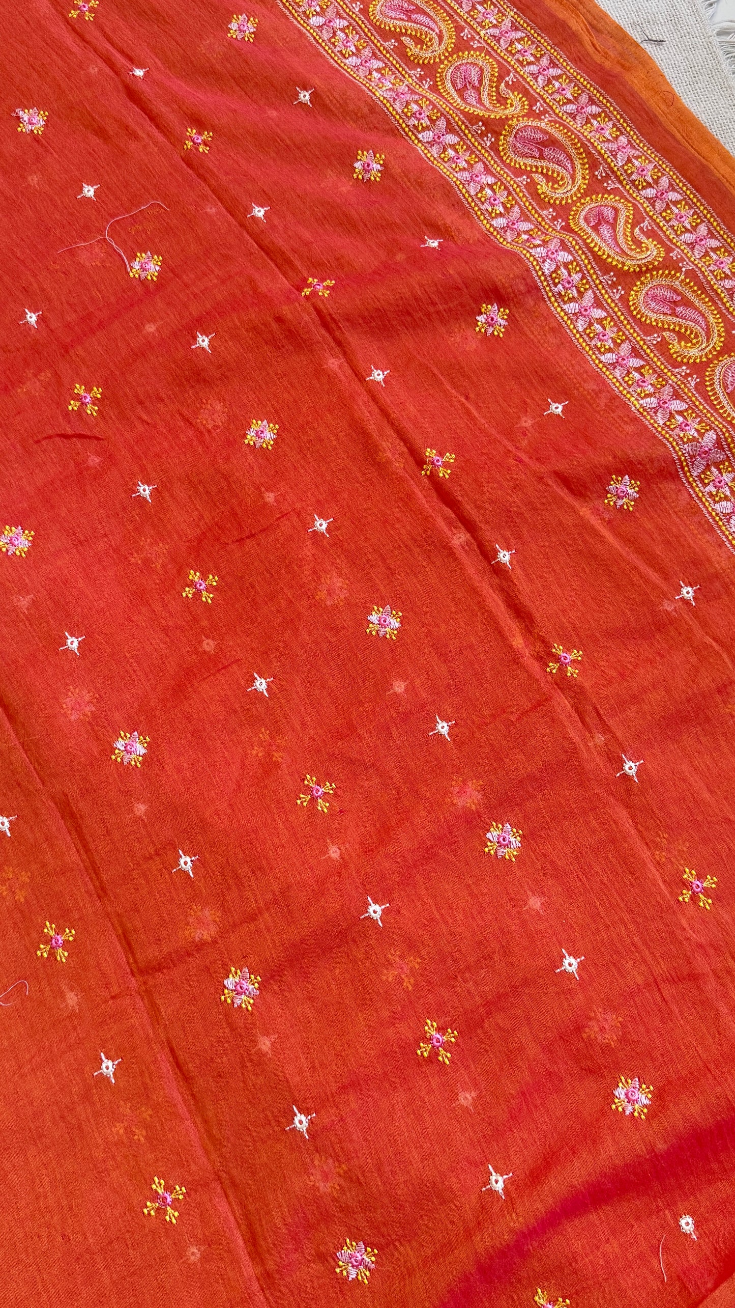Nakshi (Nazaakat) 🌸 Dual Orange