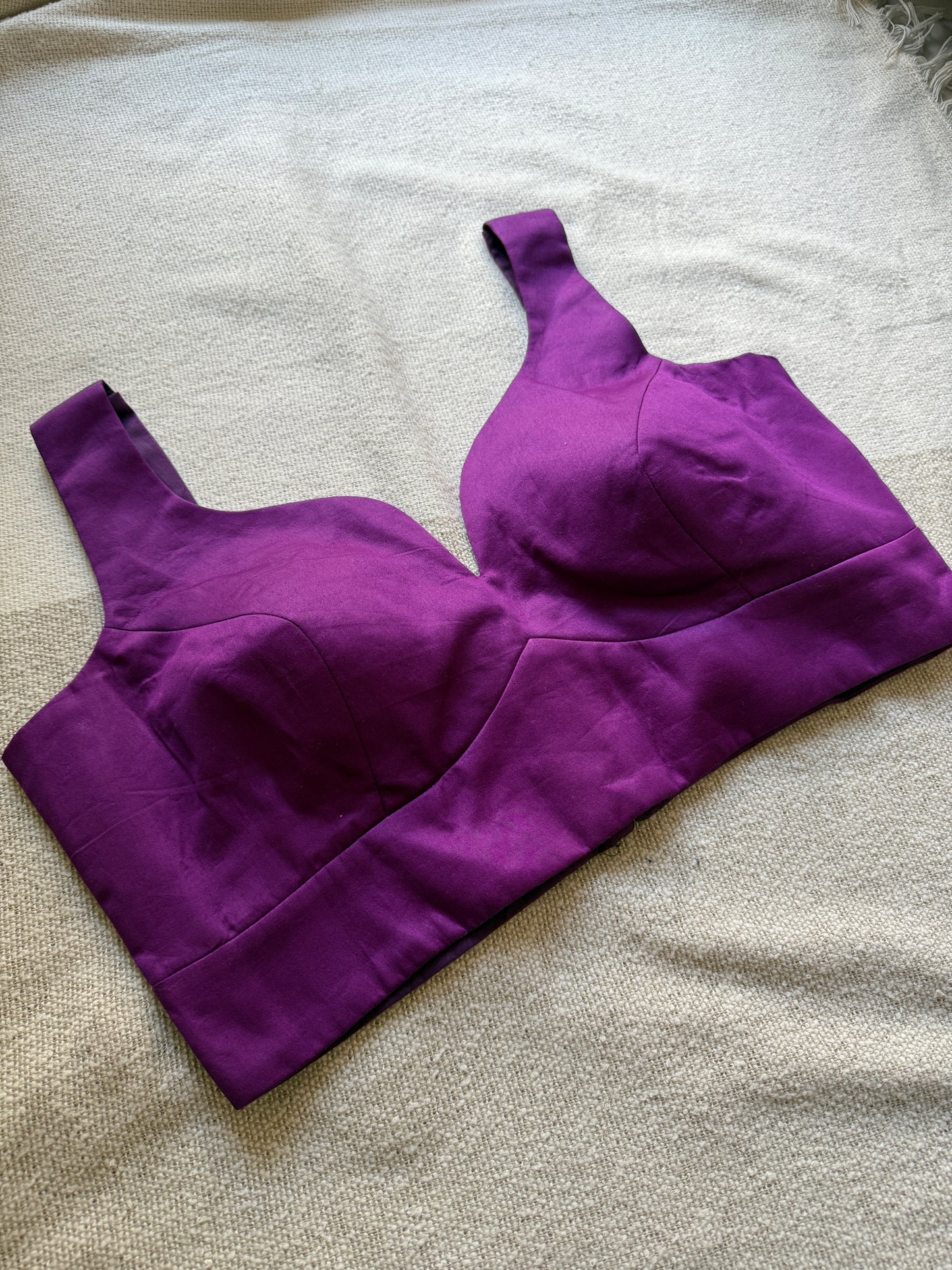 Purple Sweetheart Blouse