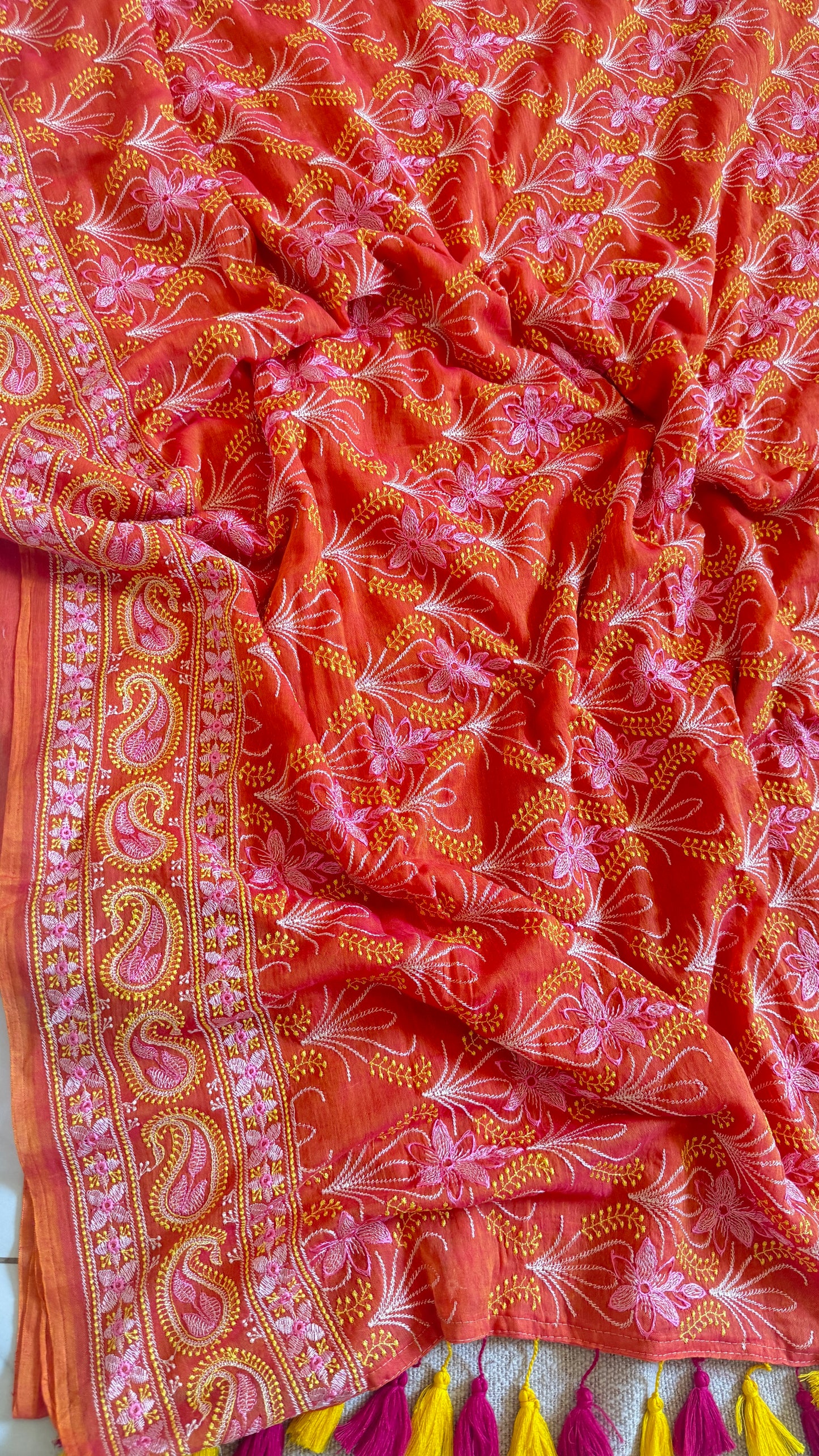 Nakshi (Nazaakat) 🌸 Dual Orange