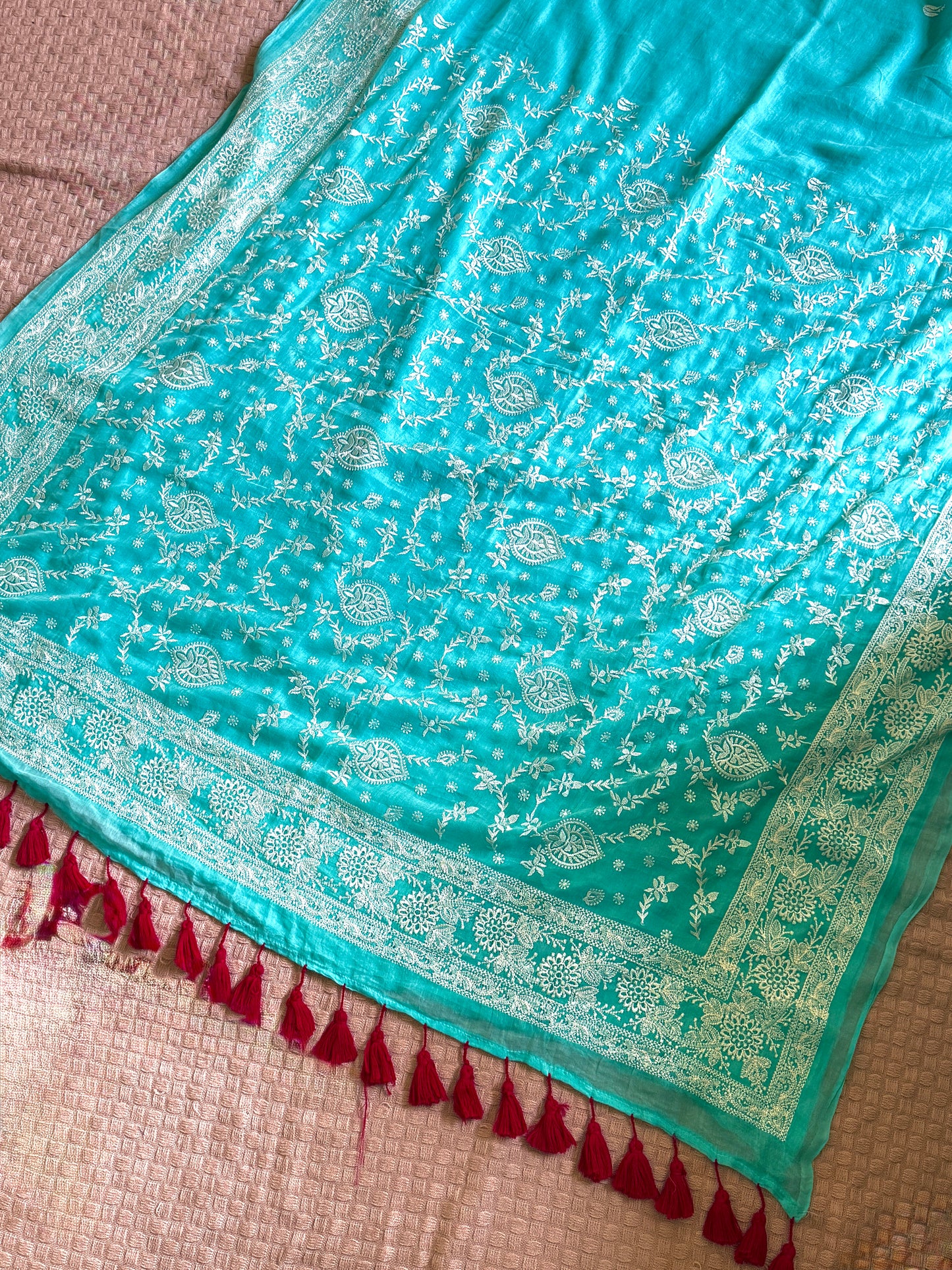 Nazaakat (Nakshi) 🌸 Sky Blue