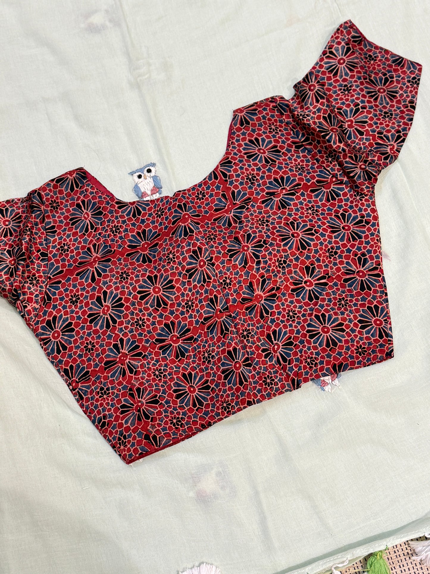 Ajrakh Printed Modal Blouse