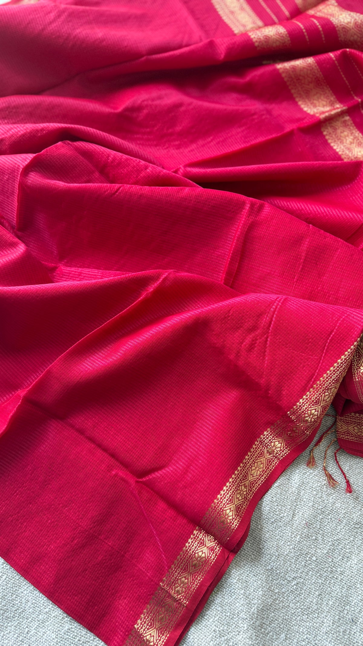Garbh-Reshmi Maheshwari Rani Pink 🌸