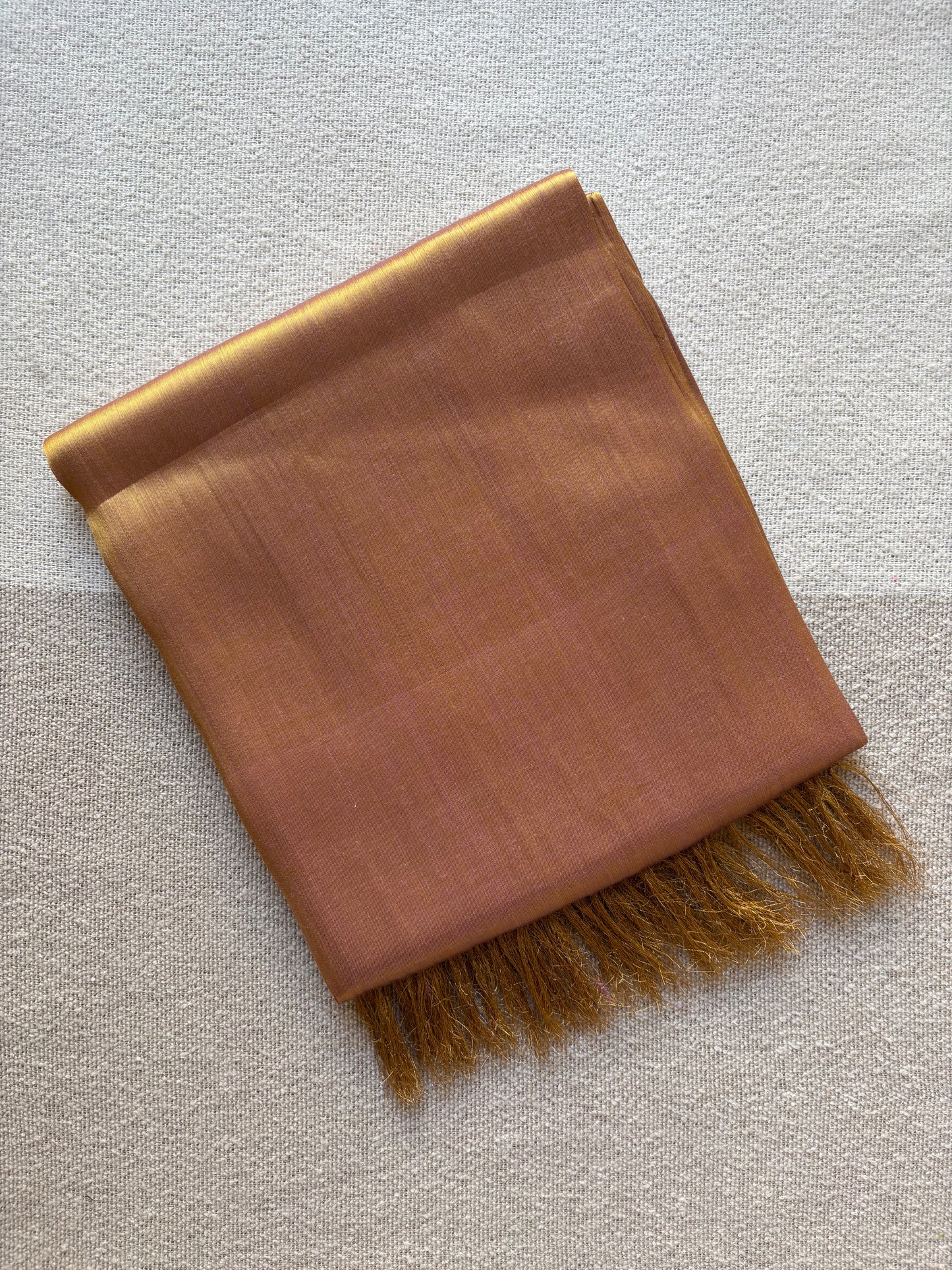 Golden Soft Tissue Saree