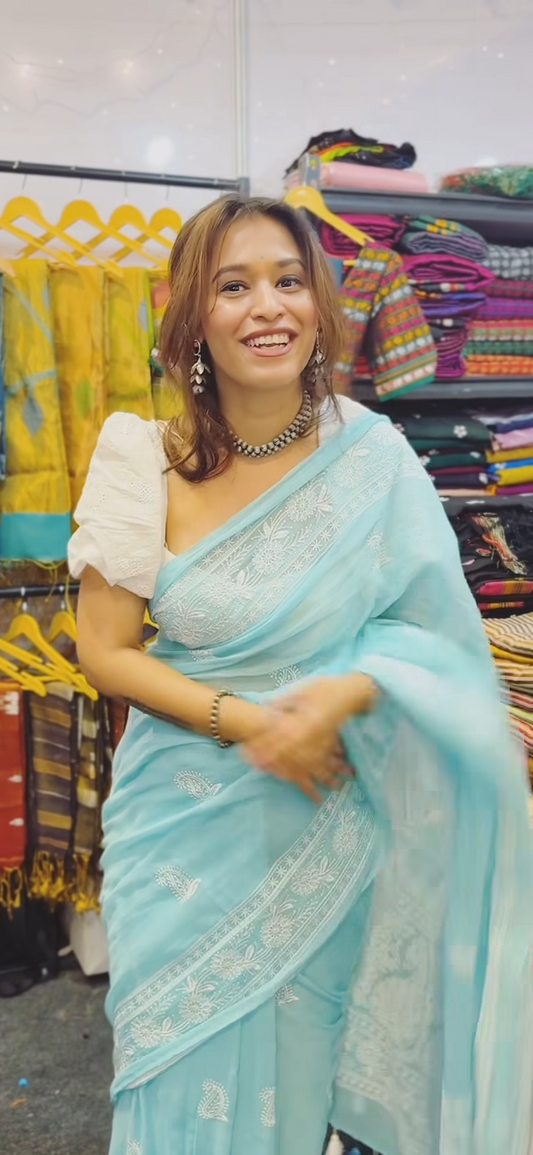 Nazaakat (Light Blue) 🌸